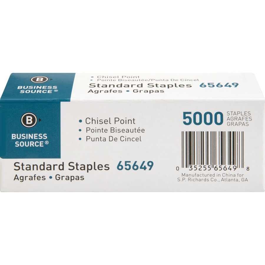 Swingline Standard Staples - 210 Per Strip - Standard - 1/4 Leg