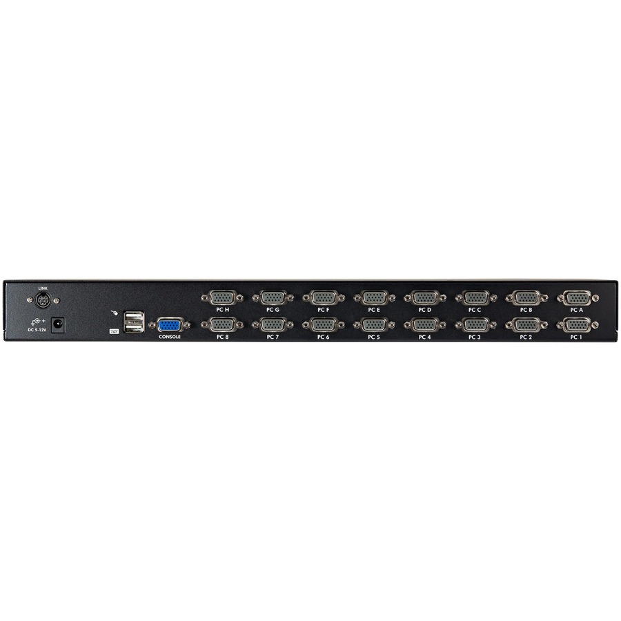 StarTech.com 16 Port 1U Rackmount USB KVM Switch Kit with OSD and Cables