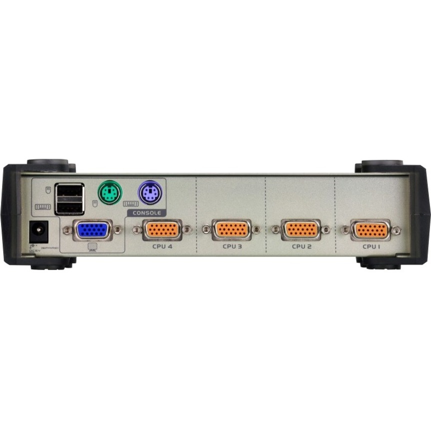 ATEN CubiQ KVM Switch - 4 Computer(s) - QXGA - 2048 x 1536 - 2 x PS/2 Port - 2 x USB1 x VGA