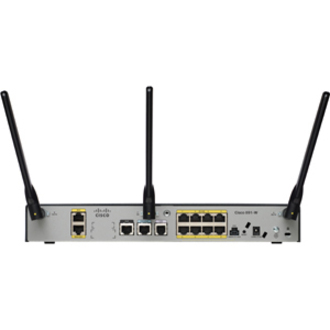 Cisco 881 SRSTW Wi-Fi 4 IEEE 802.11n  Wireless Integrated Services Router - Refurbished