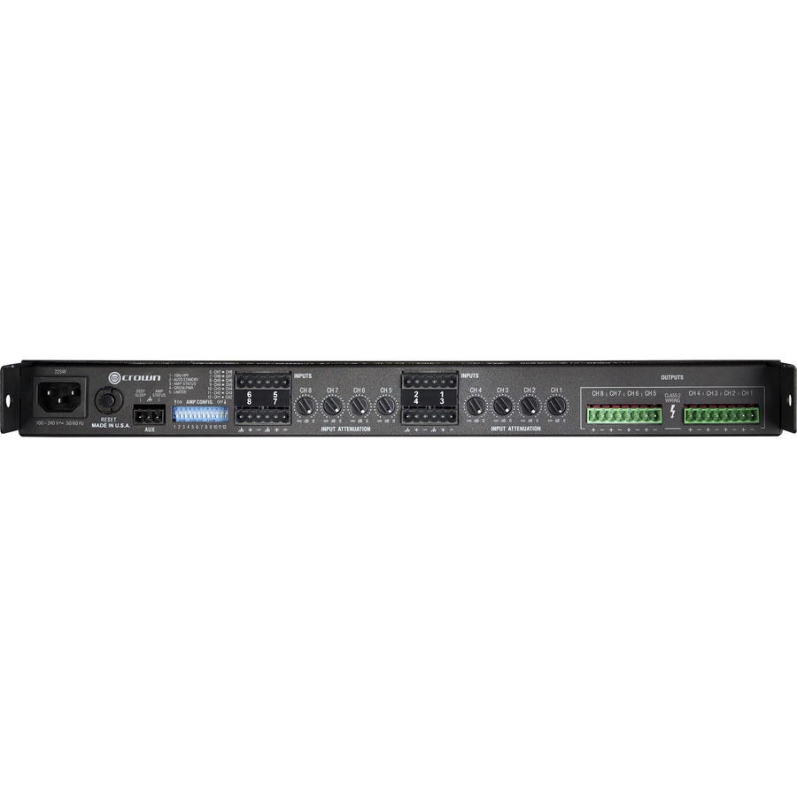 CROWN(AMCRON) CT8150 100W×8Ch パワーアンプ Crown CT8150 Audio Amplifiers