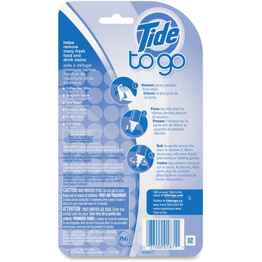 Tide TidetoGo Instant Stain Remover Pen Christie's Office Plus