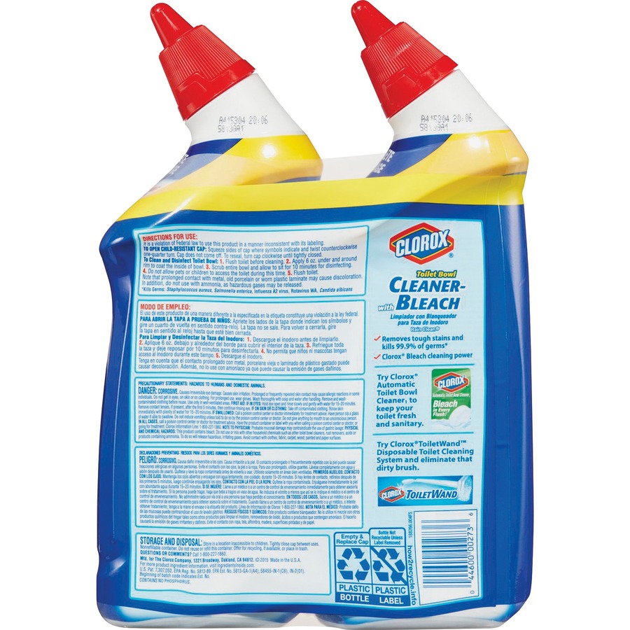 Clorox Toilet Bowl Cleaner Safety Data Sheet at Harold Hicks blog