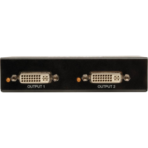 Tripp Lite by Eaton 2-Port DisplayPort to DVI Multi-Monitor Splitter MST Hub 3840 x 1200 @ 60Hz DP1.2 TAA