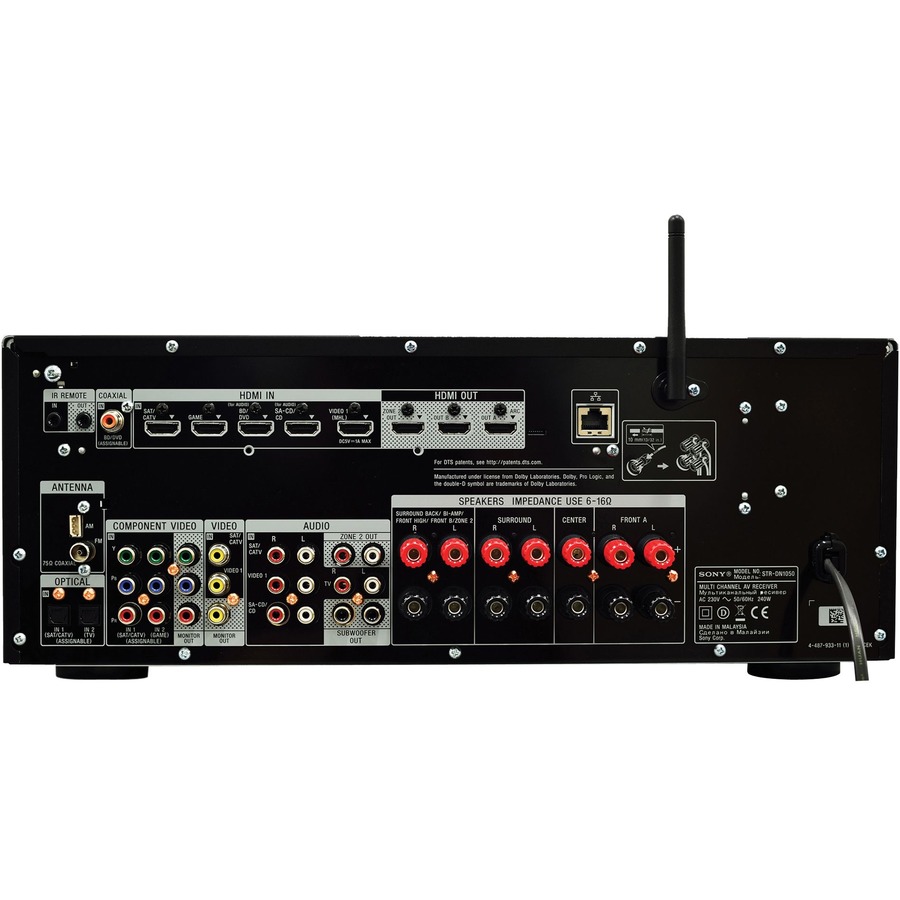 Sony STR-DN1050 7.2 Channel AV Receiver Bluetooth, Wi-Fi - Newegg.com