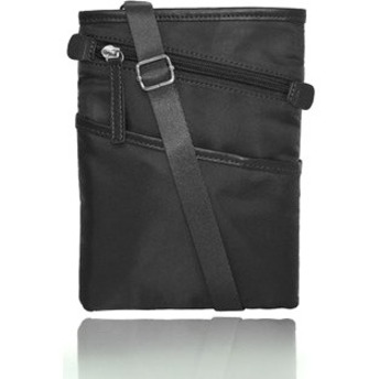 WIB Dallas Carrying Case for up-to 7" Tablet, eReader - Black - Twill Polyester