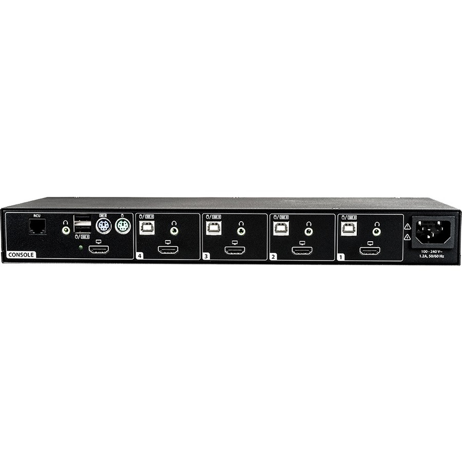 Cybex SC840H Secure KVM Switch - 4-Port, Single Display, HDMI in, HDMI out, Secure KVM