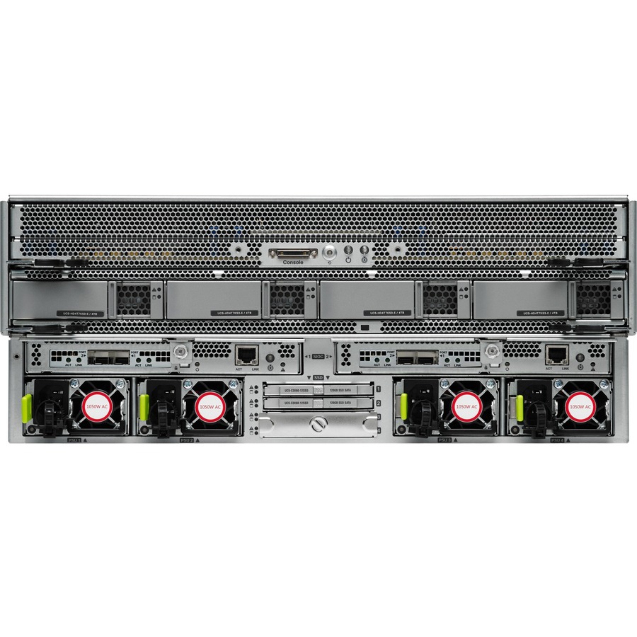 Cisco C3160 4U Rack Server - Intel Xeon E5-2695 v2 2.40 GHz - 256 GB RAM - 12Gb/s SAS Controller