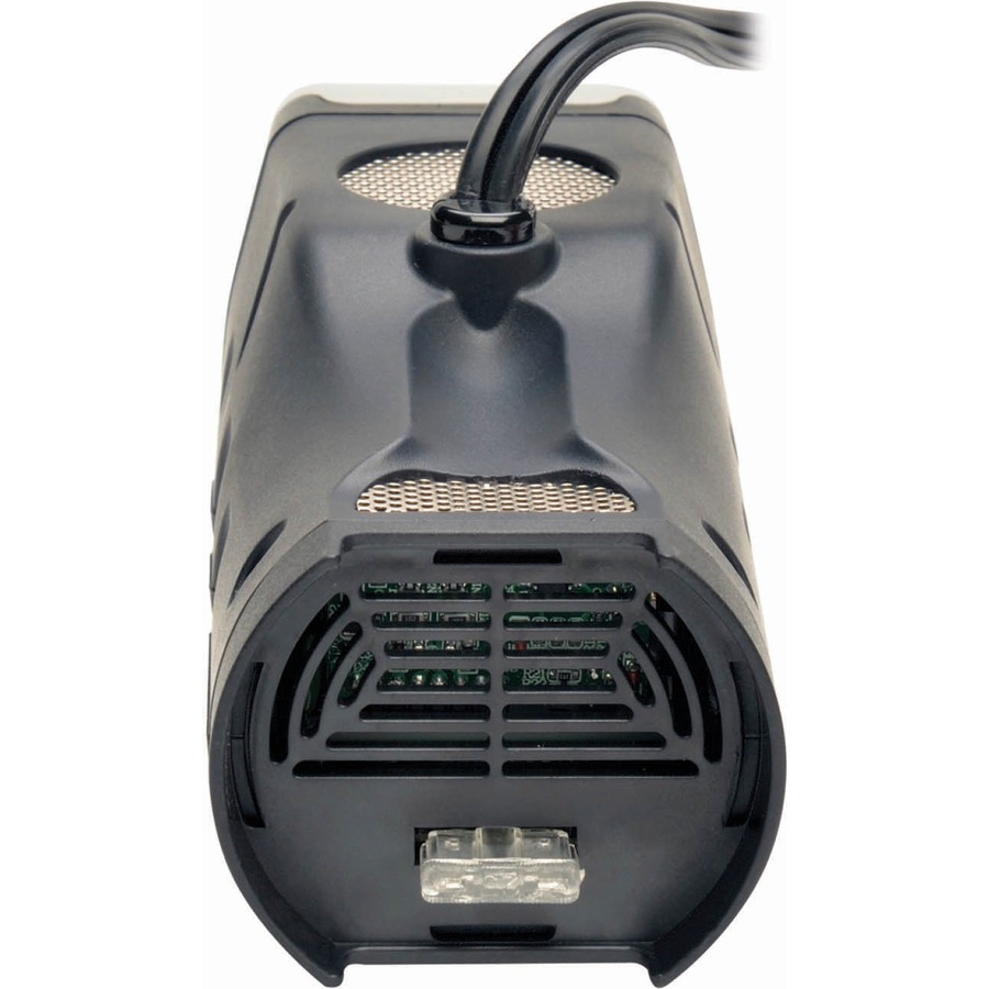 Tripp Lite by Eaton 200W PowerVerter Ultra-Compact Car Inverter with 2 Outlets and 2 USB Charging Ports Cup Holder Design