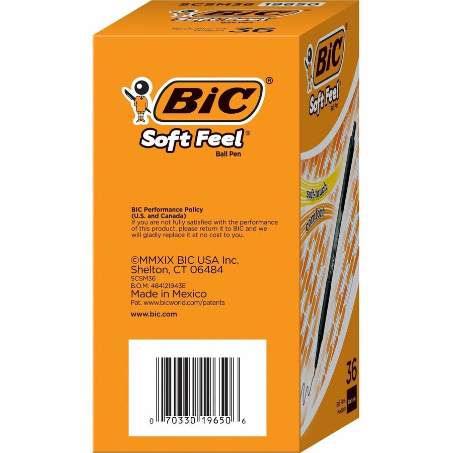 Picture of BIC SoftFeel Retractable Ball Pens