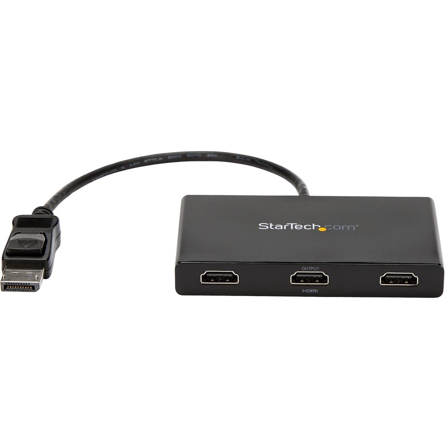 Startech Com Mst Hub Displayport To X Hdmi Multi Stream Transport Hub Dp To Hdmi