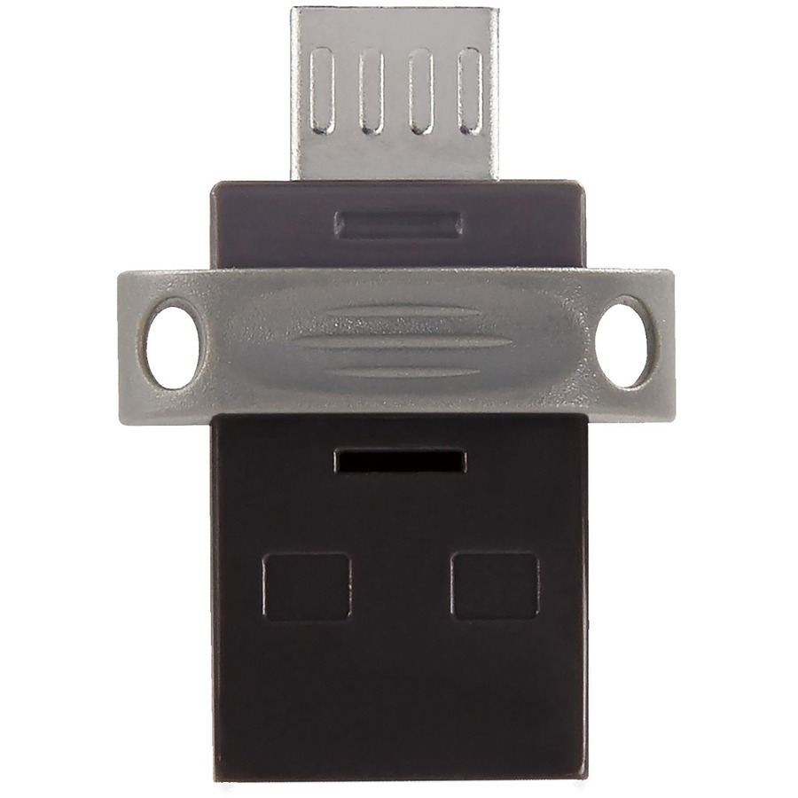 Verbatim 64GB Store 'n' Go Dual USB Flash Drive for OTG Devices - 64 GBMicro USB, USB 2.0 - 1 Pack