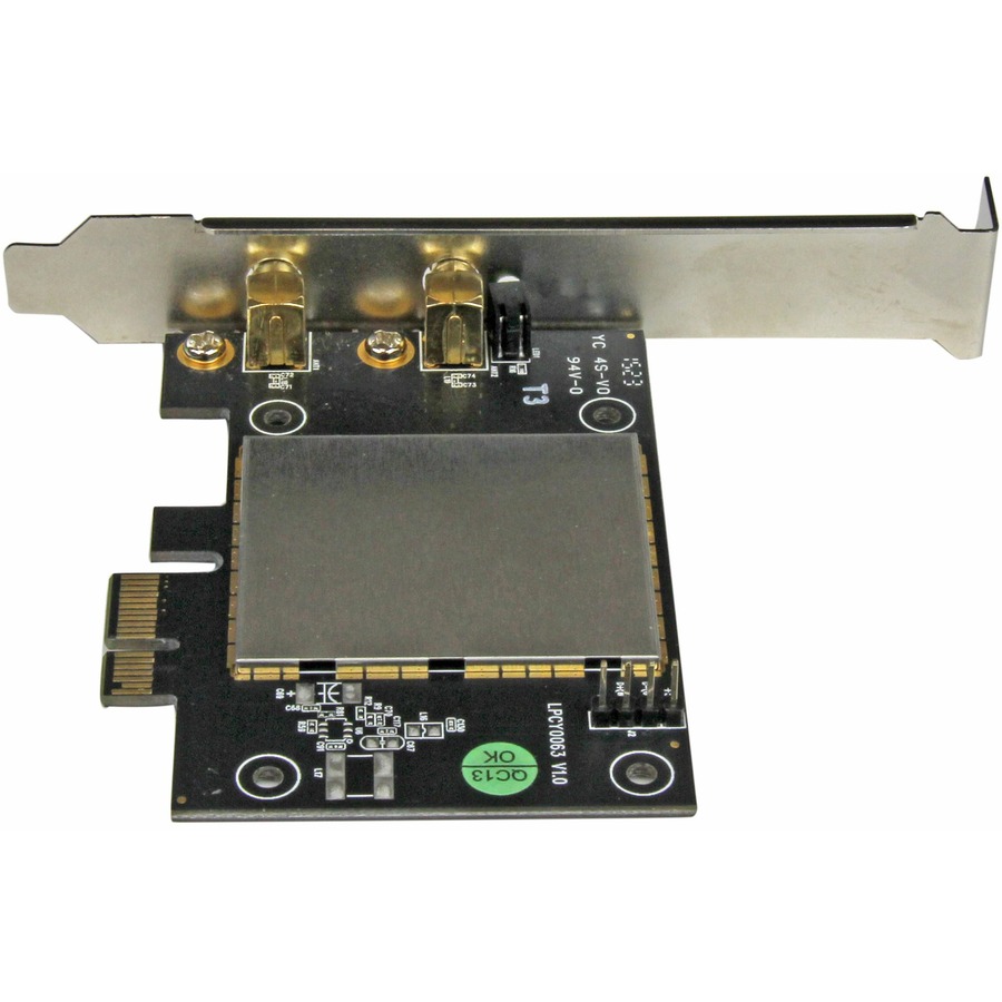 StarTech.com AC600 Wireless-AC Network Adapter - 802.11ac, PCI Express - Dual Band 2.4GHz and 5GHz Wireless Network Card