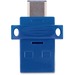 Verbatim Store 'n' Go 64GB Dual USB 3.2 Flash Drive, Blue( 99155)