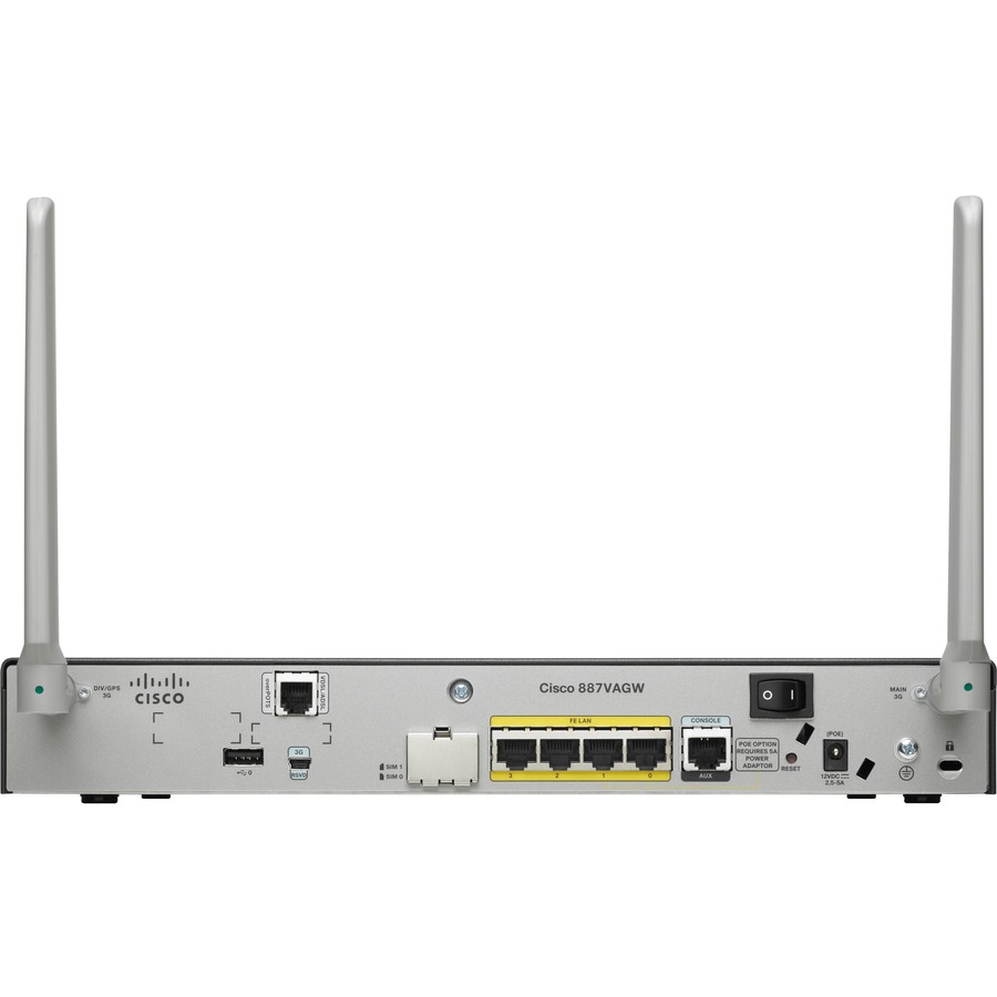 Cisco 887VAG  Wireless Integrated Services Router - Refurbished