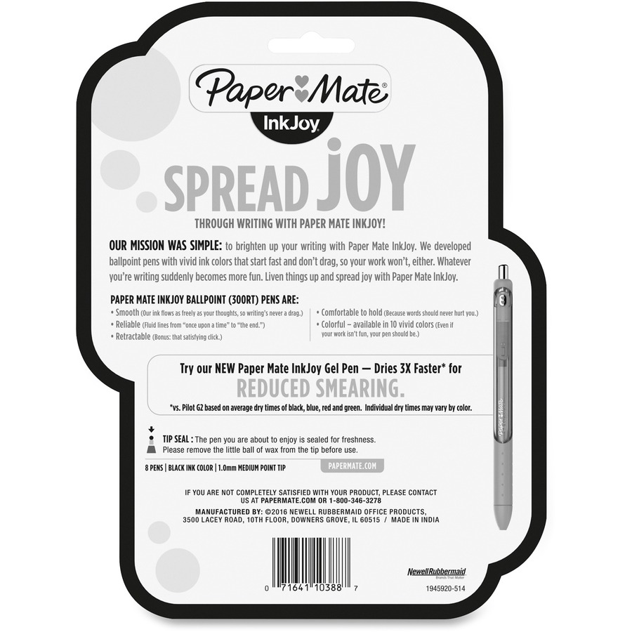 Picture of Paper Mate 300RT Effortless Glide Ballpoint Pens