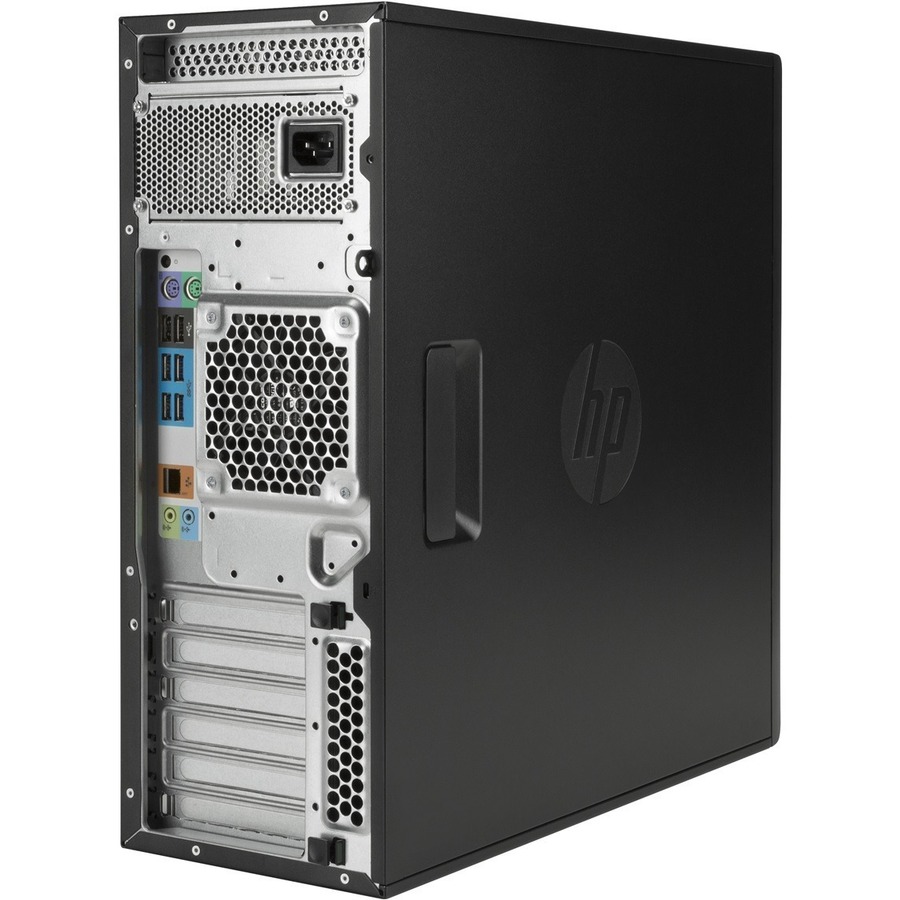 HP Z440 Workstation - 1 x Intel Xeon Hexa-core (6 Core) E5-1650 v4 3.60 GHz - 8 GB DDR4 SDRAM RAM - 256 GB SSD - Mini-tower - Jack Black