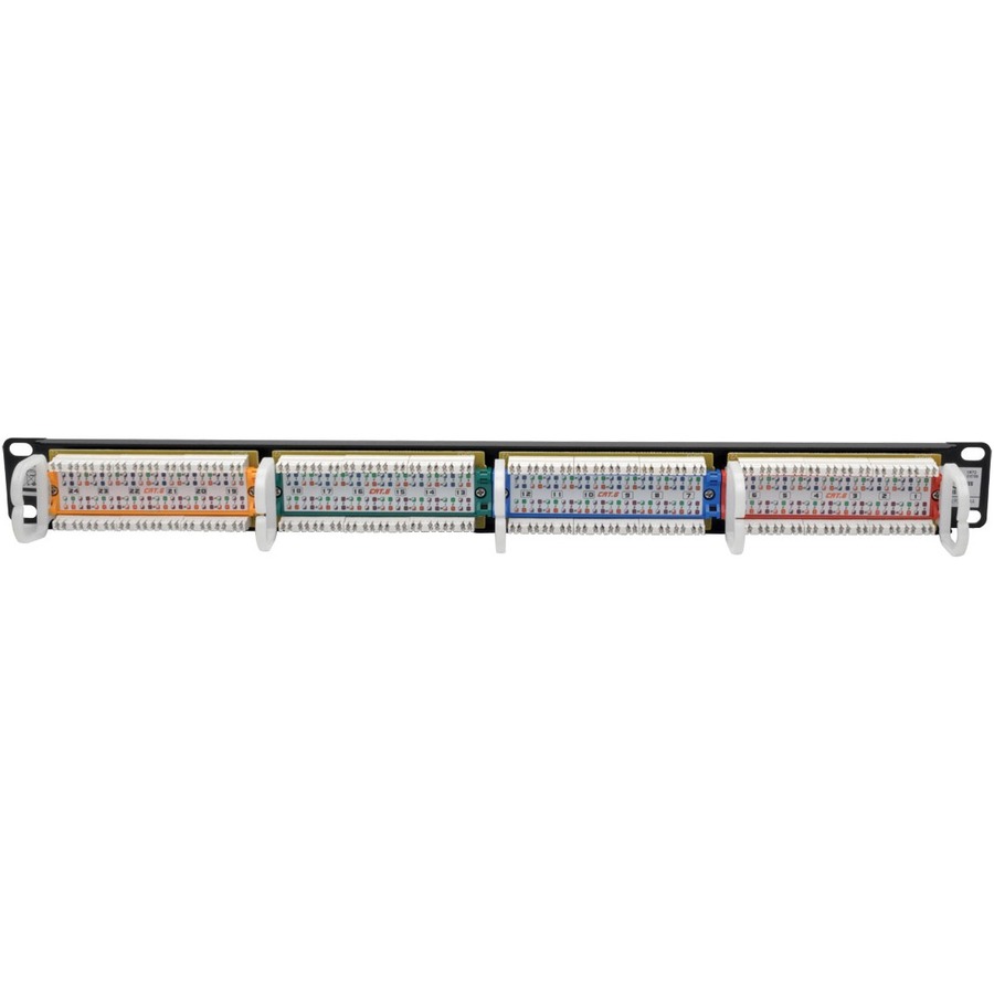Tripp Lite by Eaton 24-Port 1U Rack-Mount 110-Type Color-Coded Patch Panel, RJ45 Ethernet,568B, Cat6