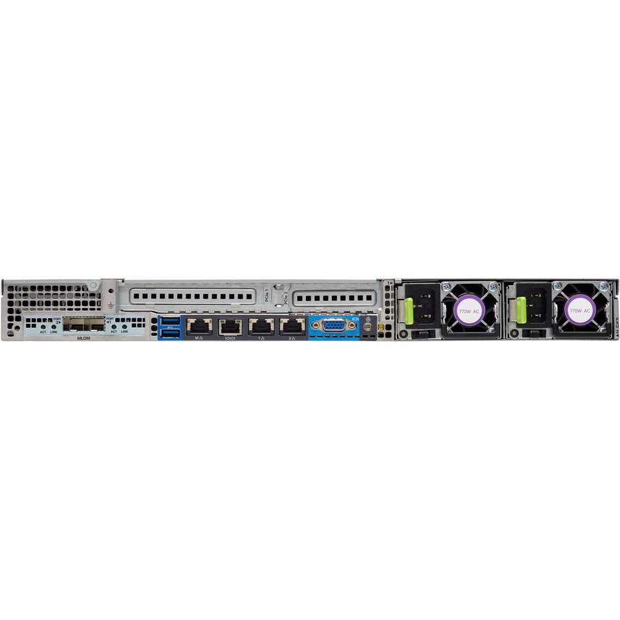 Cisco HyperFlex HX220c M4 1U Rack Server - 2 Xeon E5-2609 v4 1.70 GHz - 128 GB RAM - 12Gb/s SAS Controller