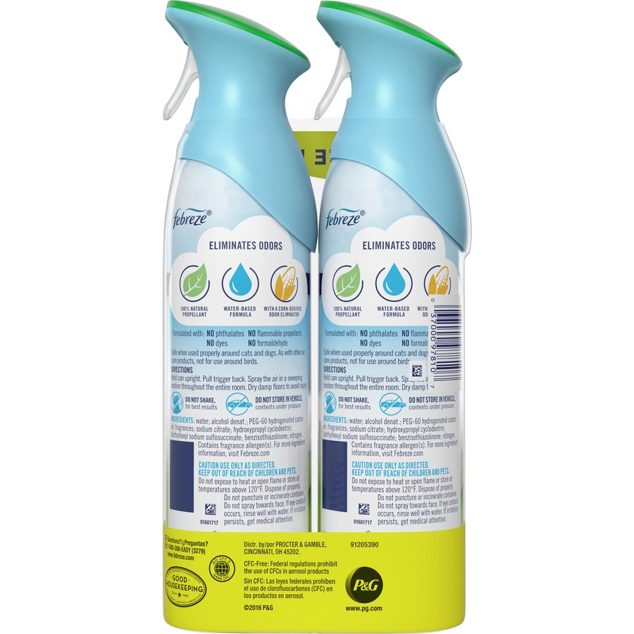 Febreze Air Freshener Spray - Spray - 8.8 fl oz (0.3 quart) - Gain