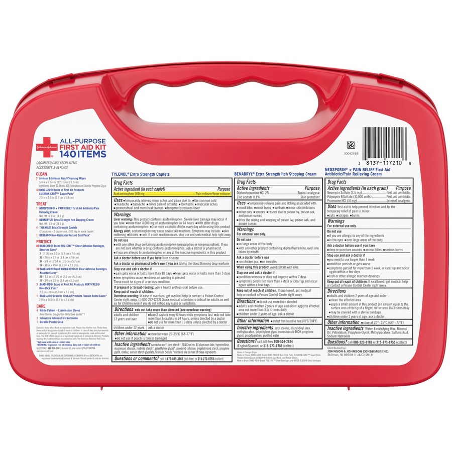 Johnson & Johnson Allpurpose First Aid Kit Village Your one stop shop