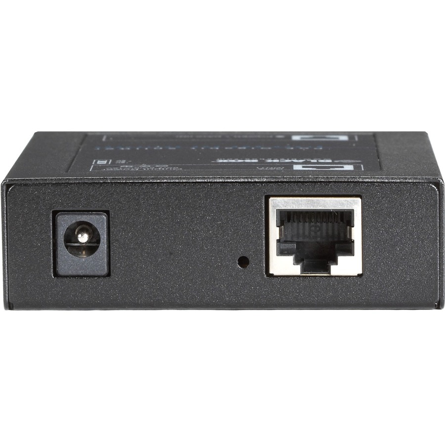 Black Box PoE+ Gigabit Splitter - 5-12-VDC, 6-Amp - Network (RJ-45) - TAA Compliant