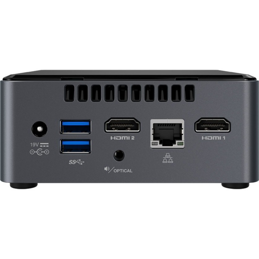 Intel NUC NUC7CJYH Barebone System - Mini PC - Intel Celeron J4005 2 GHz