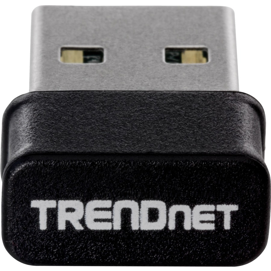 TRENDnet Micro AC1200 Wireless USB Adapter, Dual Band Support For 2.4GHz And 5GHz, WiFi AC1200 MU-MIMO Adapter, WPA2 Encrpytion, Easy Setup, Supports Windows And Mac, Black, TEW-808UBM