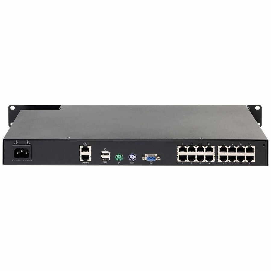 APC KVM 2G, Digital/IP, 1 Remote/1 Local User, 16 Ports with Virtual Media - FIPS 140-2