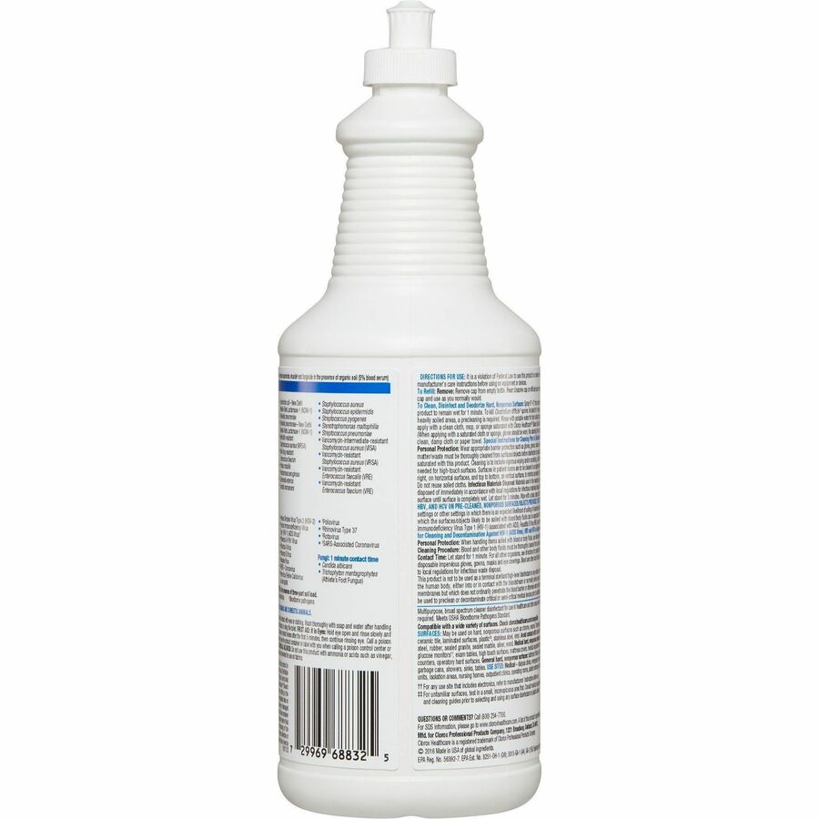 Picture of Clorox Healthcare Pull-Top Bleach Germicidal Cleaner