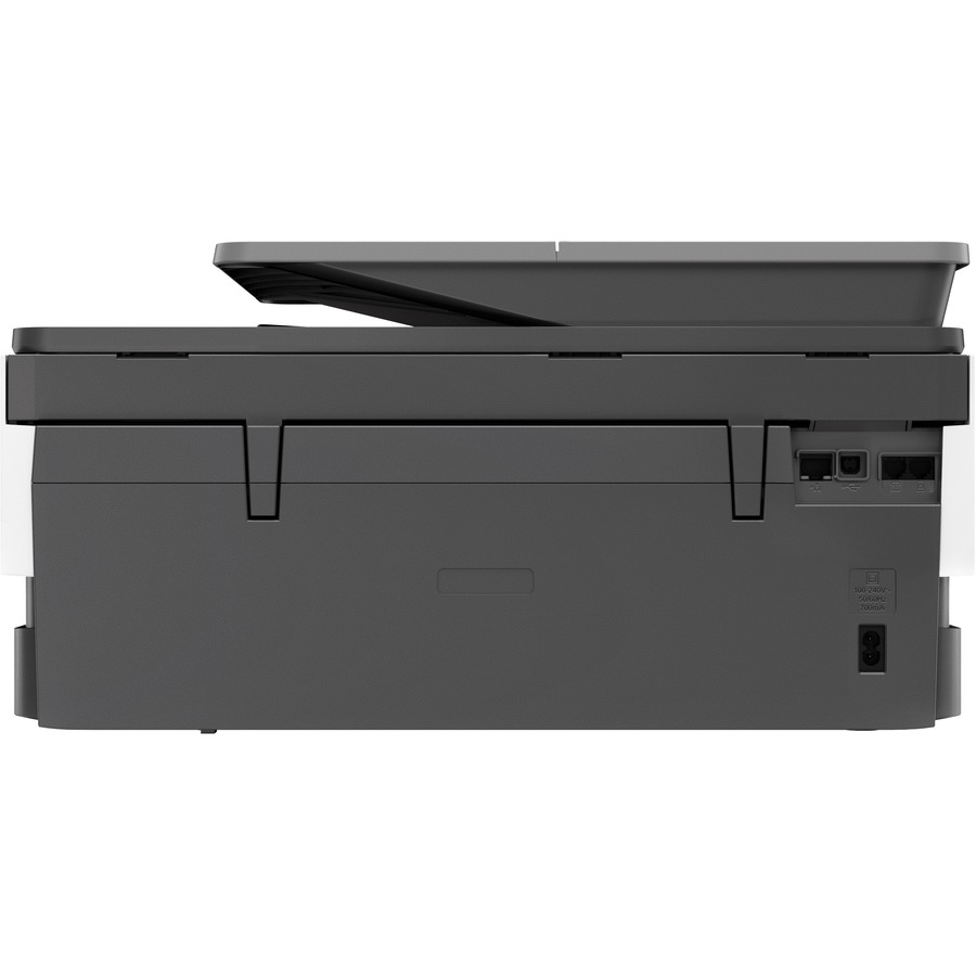 HP Officejet Pro 8025 Inkjet Multifunction Printer-Color-Copier/Fax/Scanner-4800x1200 dpi Print-Automatic Duplex Print-20000 Pages-225 sheets Input-Color Flatbed Scanner-1200 dpi Optical Scan-Color Fax-Wireless LAN-Apple AirPrint-Mopria-HP ePrint