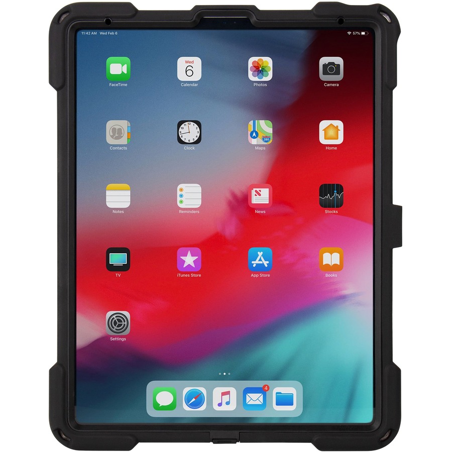 The Joy Factory aXtion Bold MP Carrying Case for 12.9" Apple iPad Pro (3rd Generation) Tablet - Black