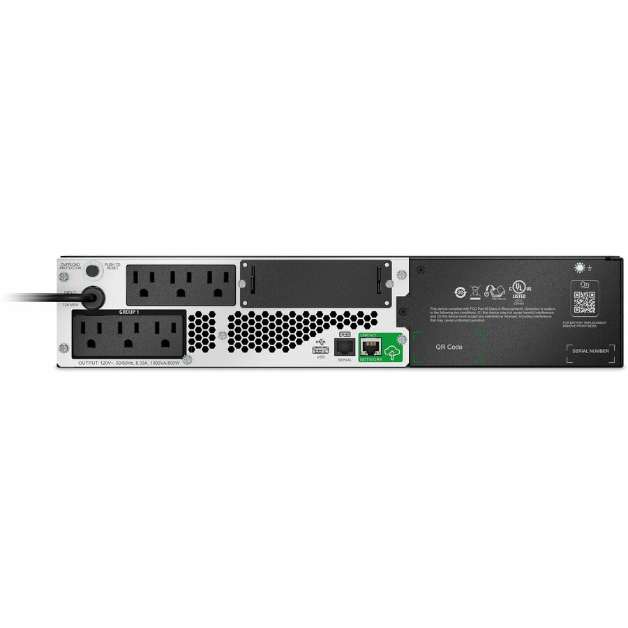 APC by Schneider Electric Smart-UPS Li-Ion, Short Depth 1000VA, 120V With SmartConnect (Not for sale in Vermont)