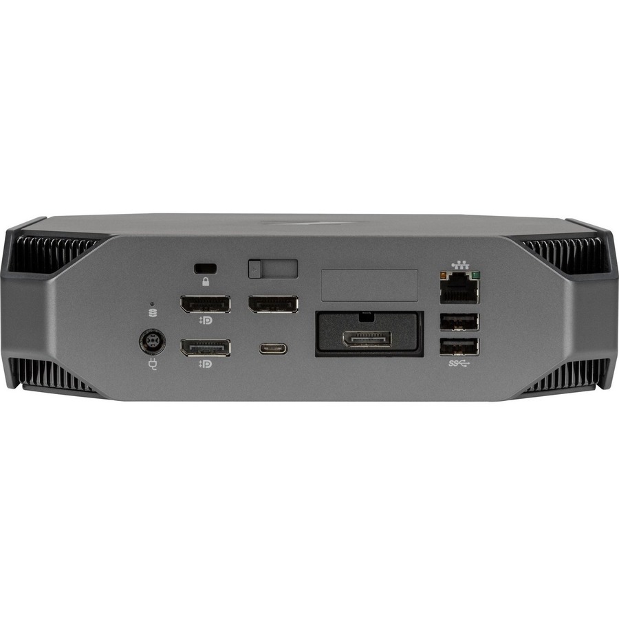 HP Z2 Mini G4 Workstation - 1 x Intel Core i7 Octa-core (8 Core) i7-9700 9th Gen 3 GHz - 8 GB DDR4 SDRAM RAM - 256 GB SSD - Mini PC - Space Gray, Black Chrome Accent