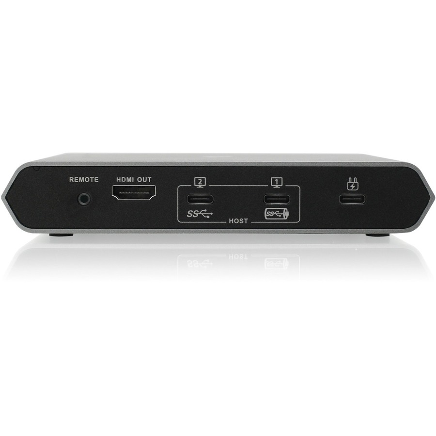 IOGEAR Access Pro 2-Port USB-C KVM Switch with Power Delivery (TAA Compliant)