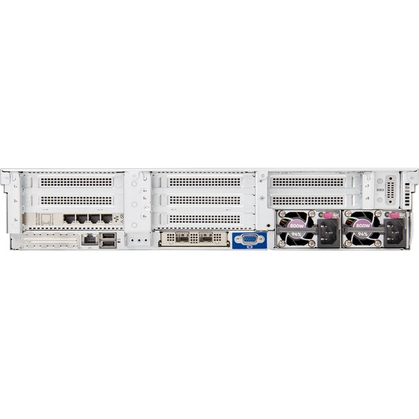 HPE ProLiant DL385 G10 Plus v2 2U Rack Server - 1x AMD EPYC 7262 3.2GHz 16GB - 8x LFF 3.5" Bays - 1x 500W (P07594-B21) * please order genuine HPE HDD/SSD separately