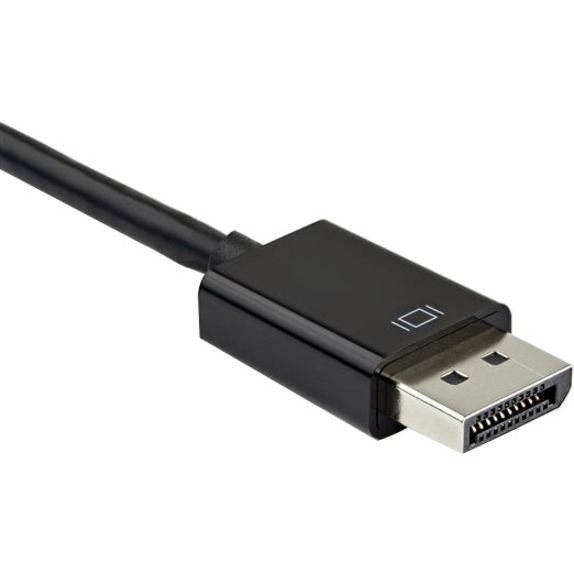  StarTech.com DisplayPort to VGA Adapter - Active DP to VGA  Converter - 1080p Video - Durable - DP/DP++ Source to VGA Monitor Cable  Adapter Dongle - DP 1.2 to VGA 