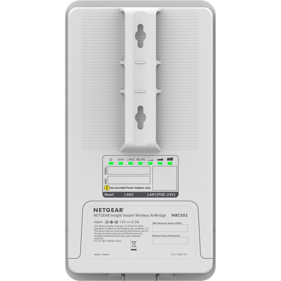 Netgear WBC502 IEEE 802.11ac 1.14 Gbit/s Wireless Bridge