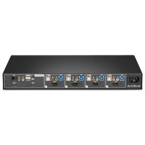 Vertiv Avocent Commercial MultiViewer KVM Switch | 4 port | Dual AC Power