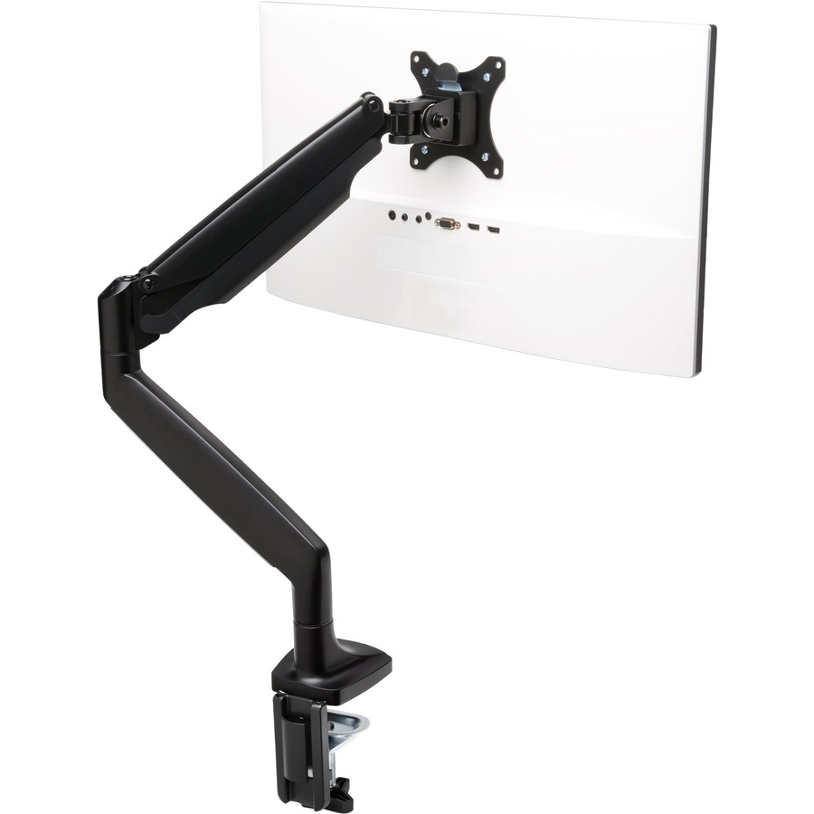 Kensington SmartFit Mounting Arm for Monitor, Flat Panel Display, Curved Screen Display - Black - Landscape/Portrait