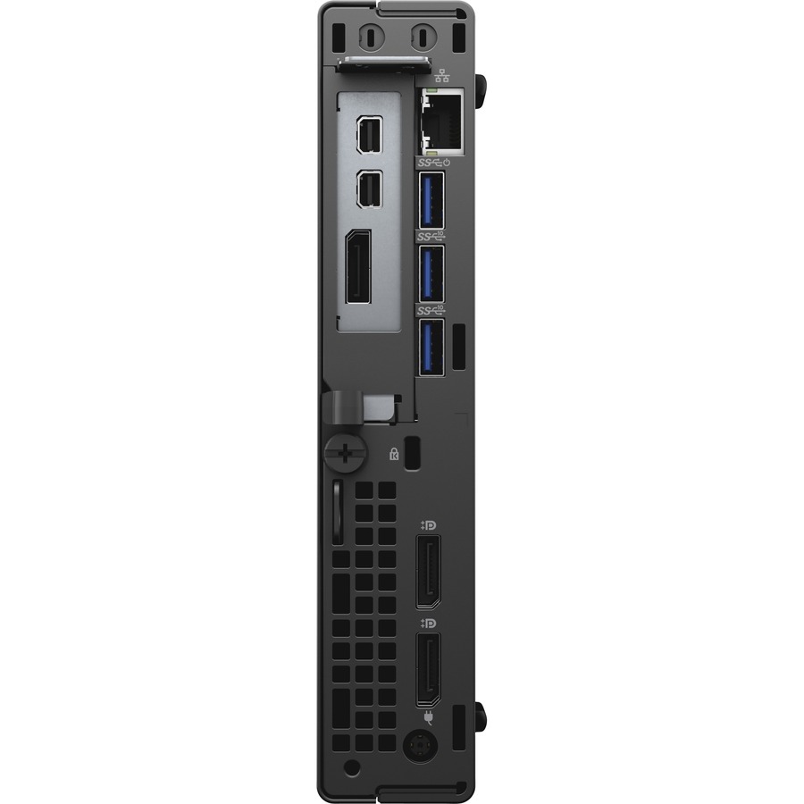 Dell OptiPlex 7000 7080 Desktop Computer - Intel Core i7 10th Gen i7-10700 Octa-core (8 Core) 2.90 GHz - 16 GB RAM DDR4 SDRAM - 256 GB SSD - Micro PC - Black