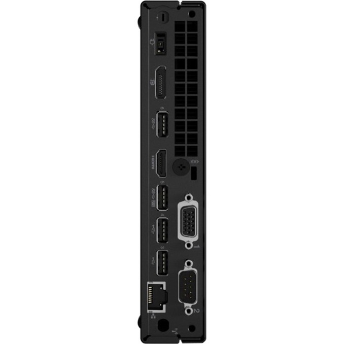 Lenovo ThinkCentre M75q Gen 2 11JJ000LUS Desktop Computer - AMD Ryzen 3 4350GE Quad-core (4 Core) 3.50 GHz - 8 GB RAM DDR4 SDRAM - 128 GB SSD - Tiny - Raven Black