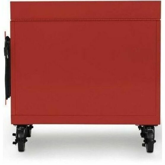 Bretford CUBE Toploader Cart - TVTL40PAC - 4 Casters - 5" Caster Size - Maroon - For 40 Devices