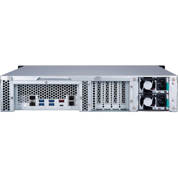 QNAP (TS-877XU-RP-3600-8G) 2U Rackmount SAN/NAS Storage System
