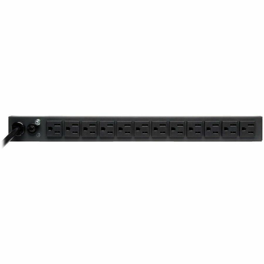Tripp Lite by Eaton PDU 1.8kW 120V Single-Phase Basic PDU - 13 NEMA 5-15R Outlets 5-15P Input 6 ft. Cord 1U Rack-Mount