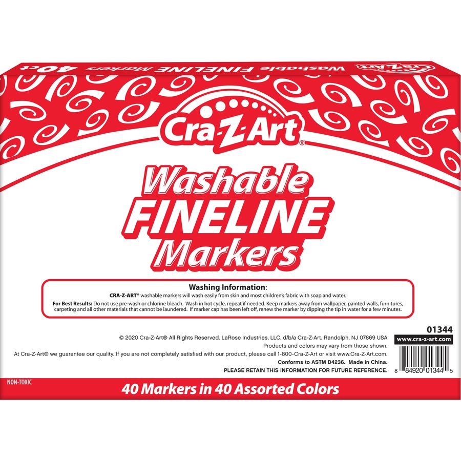 Cra-Z-Art Washable Fineline Markers