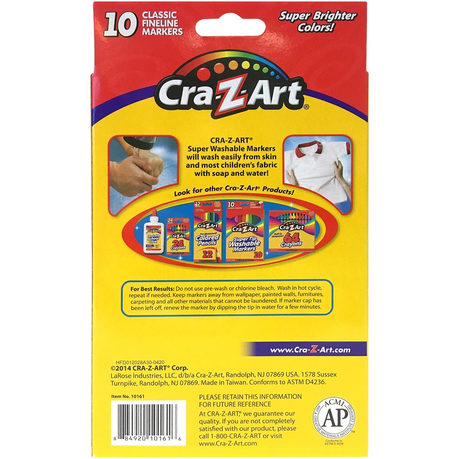 Picture of Cra-Z-Art Super Washable Finetip Markers