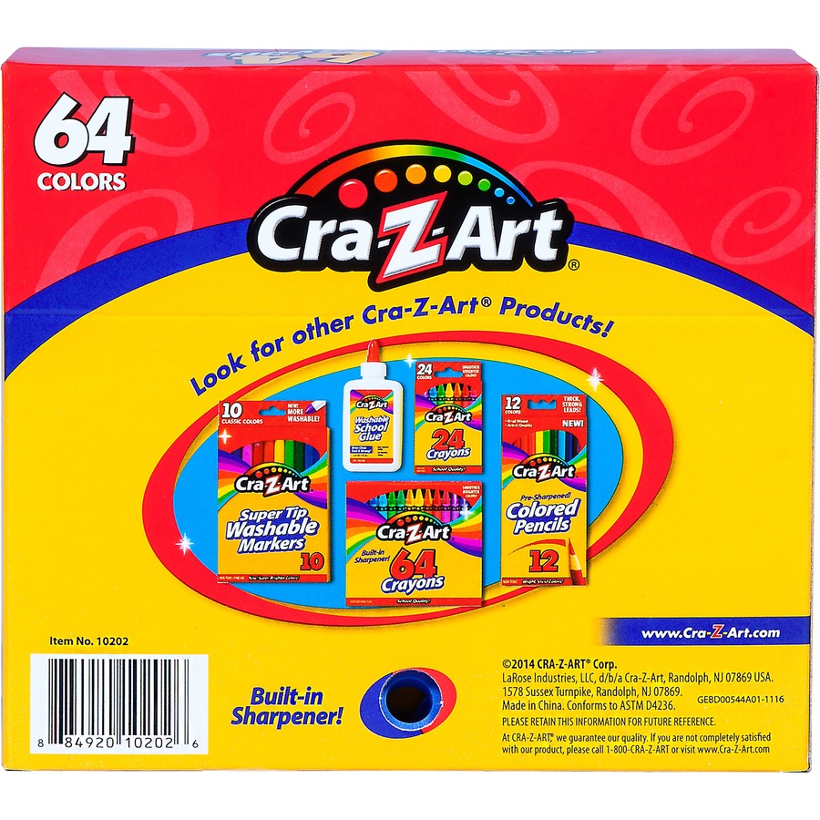 TeachersParadise - Cra-Z-Art Crayon Classroom Pack, 16 Color, Box of 800 -  CZA740041