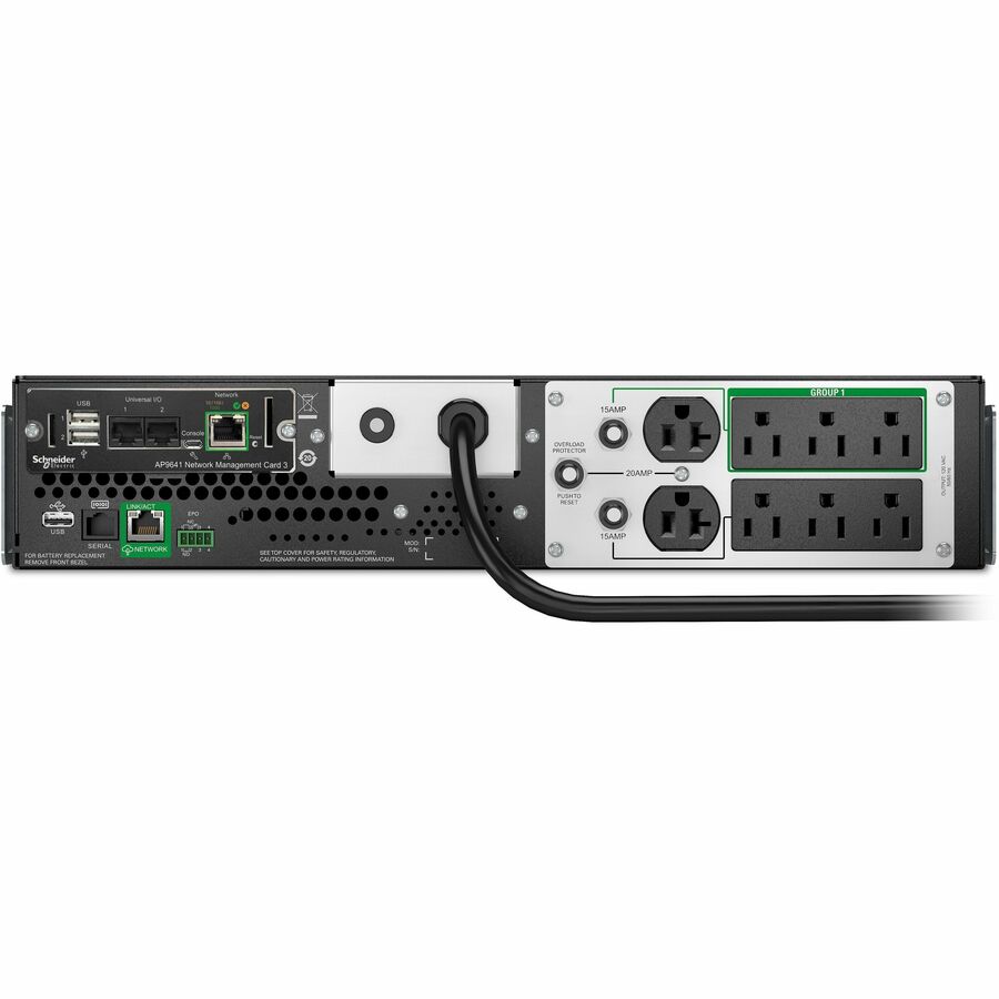 APC by Schneider Electric Smart-UPS, Lithium-Ion, 2200VA, 120V with SmartConnect Port and Network Card