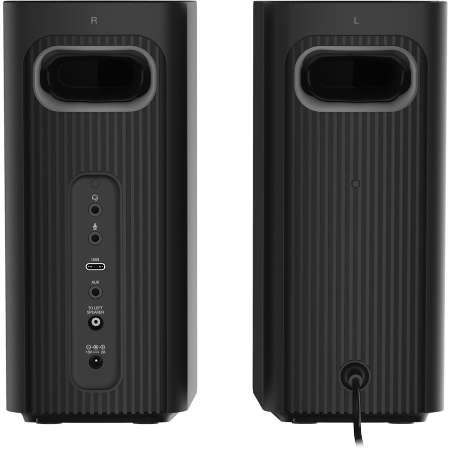 Creative T60 2.0 Bluetooth Speaker System - 30 W RMS - Black - Desktop - 50 Hz to 20 kHz